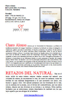 Ficha editorial del libro Retazos del Natural