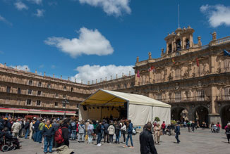 La Plaza Mayor de Salamanca