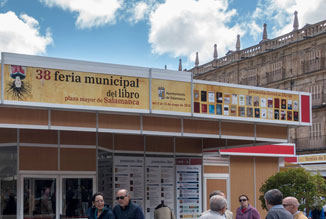 Stand del Ayuntamiento en la Feria del Libro