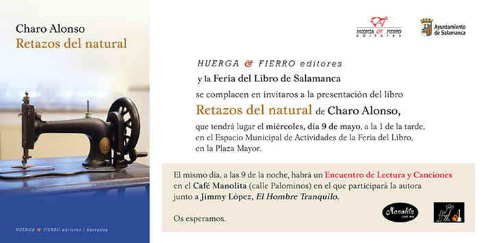 presentación del libro Retazos del Natural