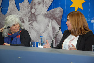 Montse Villar y Carmen Borrego